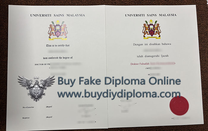 Universiti Sains Malaysia Qualification Credentials