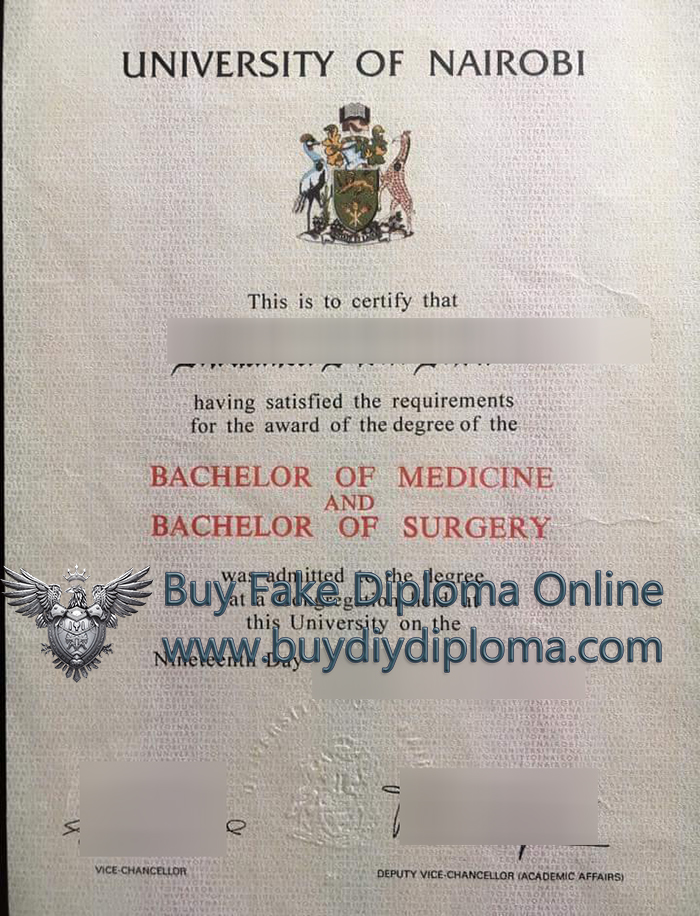 University of Nairobi Qualification