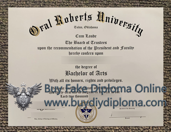 Oral Roberts University Credentials