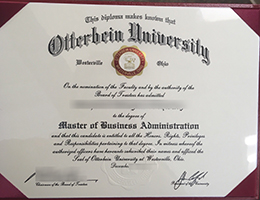 Otterbein University Credentials