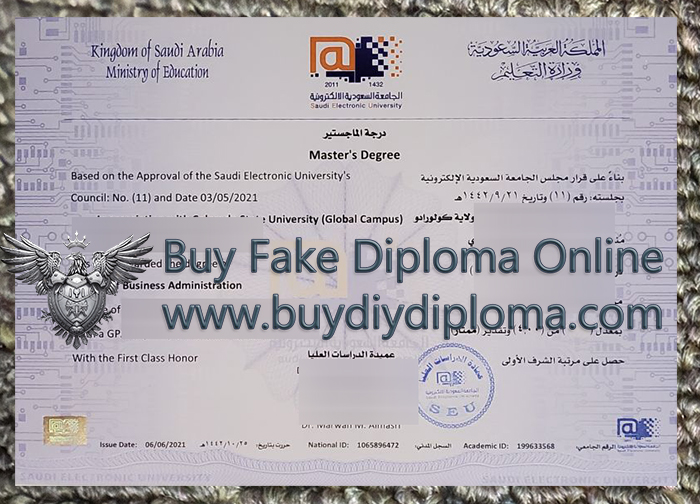 Saudi Electronic University Qualification