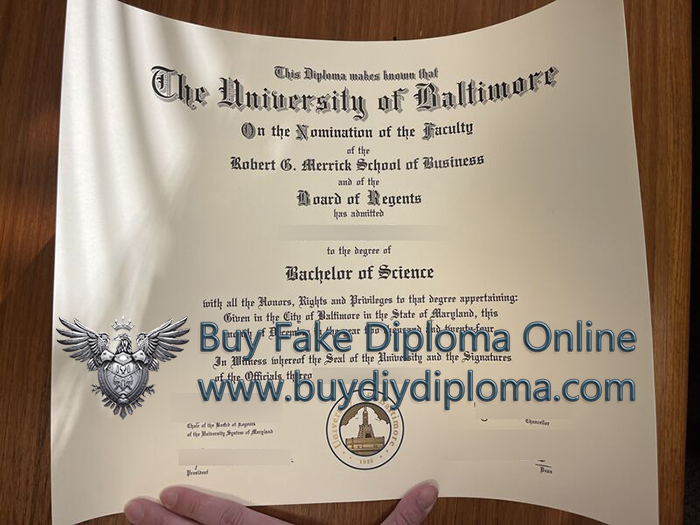 University of Baltimore Credentials
