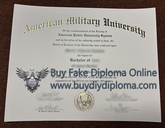 American Military University Credentials