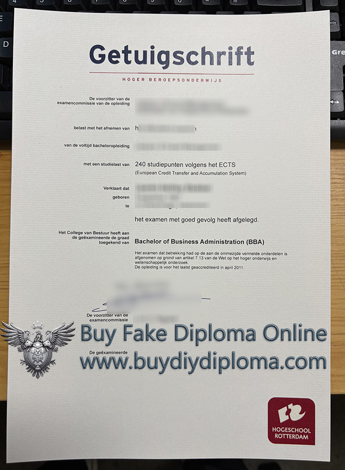 Hogeschool Rotterdam Credentials