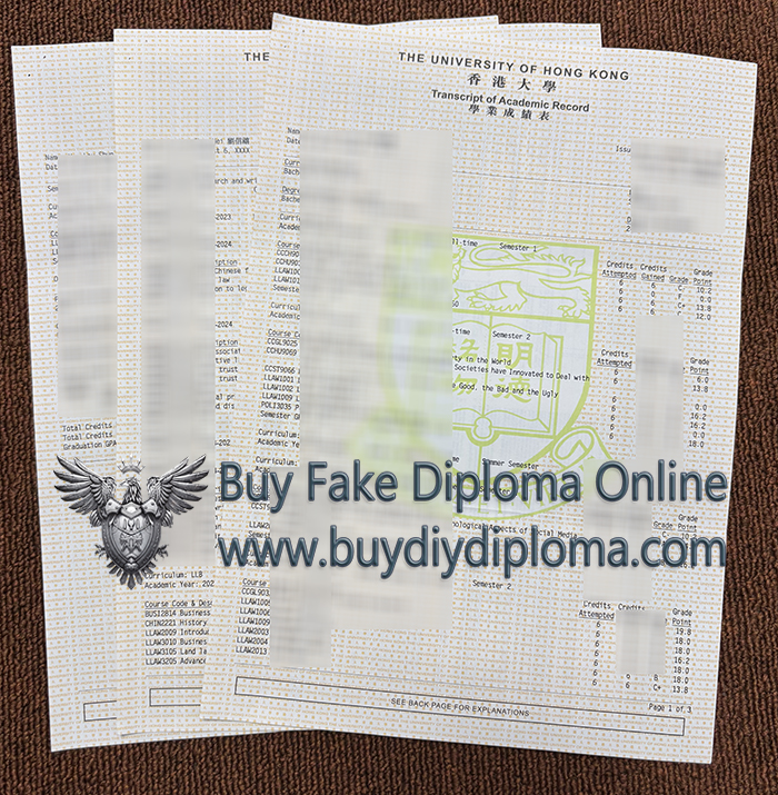 University of Hong Kong Academic record University of Hong Kong Academic record