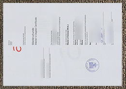 Hochschule Anhalt Urkunde