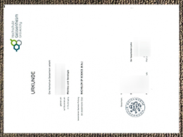 Hochschule Geisenheim University urkunde 2026