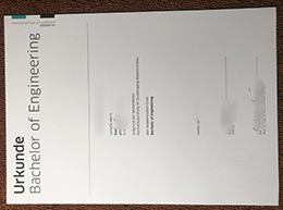 FH Aachen Urkunde sample