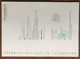 FH Joanneum diploma sample