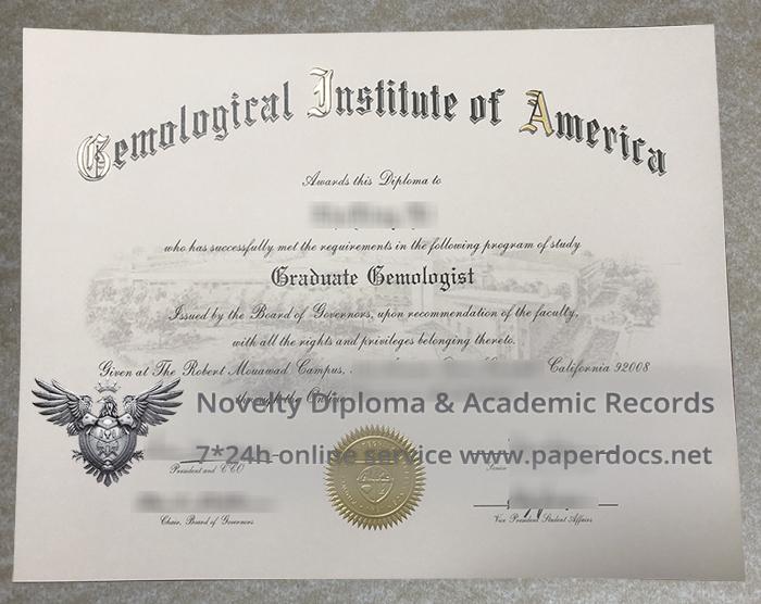 GIA certificate