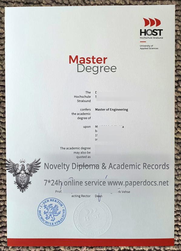 Hochschule Stralsund degree