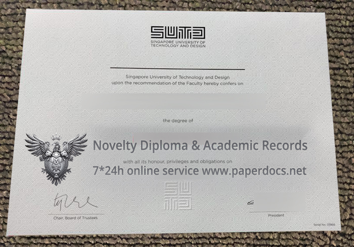 Singapore University of Technology and Design degree Singapore University of Technology and Design degree