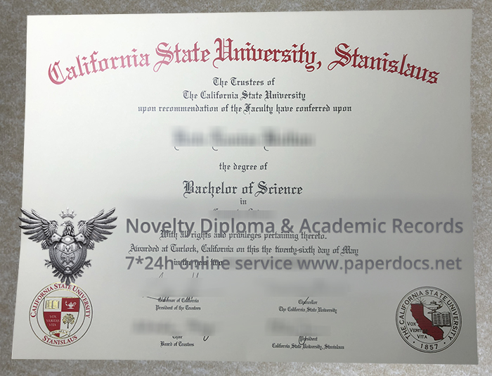 Stanislaus State degree