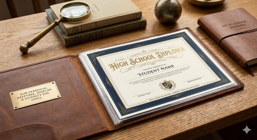 High School Diploma certificate